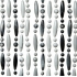 Vliegengordijn kralen grijs/wit 90x210cm